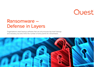 Ransomware defense in layers