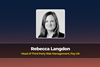 Rebecca Langdon Head of Third Party Risk Management, Pay UK
