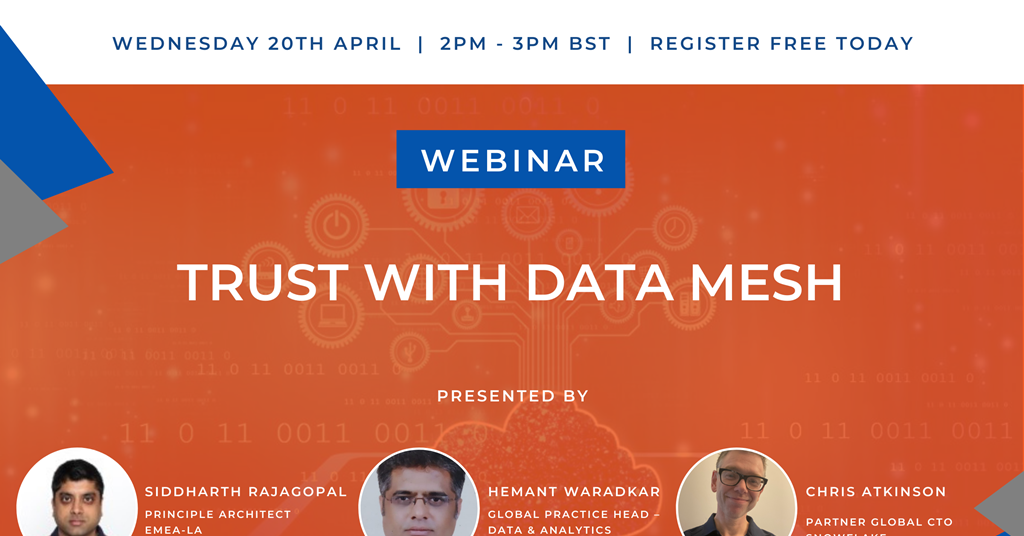 TRUST with Data Mesh | Webinar | GRC World Forums
