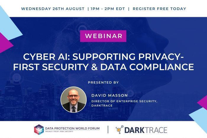 Cyber AI: Supporting Privacy-First Security & Data Compliance | Webinar ...