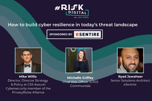 How to build cyber resilience in today’s threat landscape | Video | GRC ...