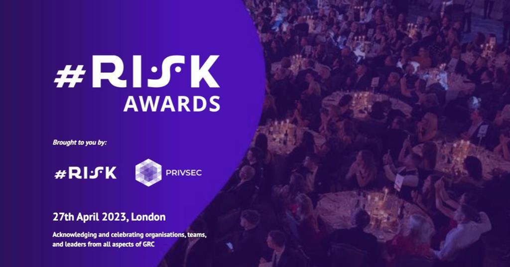 RISK Awards 18th October 2023, London