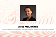 Alice McDonnell, Commercial Risk, Compliance and Assurance Manager, Department For Transport Operator