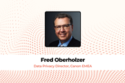 Fred Oberholzer Data Privacy Director, Canon EMEA