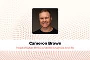 Cameron Brown Head of Cyber Threat and Risk Analytics, Ariel Re