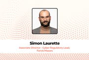 Simon Laurette Associate Director - Cyber Regulatory Lead,  Forvis Mazars