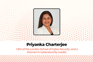 Priyanka Charterjee  CEO of the London School of Cyber Security, and a Women in Cybersecurity Leader