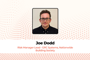Joe Dodd Risk Manager Lead - GRC Systems, Nationwide Building Society