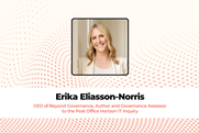 Erika Eliasson-Norris CEO of Beyond Governance, Author and Governance Assessor to the Post Office Horizon IT Inquiry
