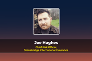 Joe Hughes Chief Risk Officer, Stonebridge International Insurance