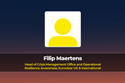 Filip Maertens Head of Crisis Management Office and Operational Resilience Awareness, Euroclear UK & International