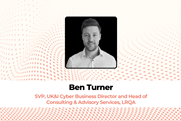 Ben Turner SVP, UK&I Cyber Business Director and Head of Consulting & Advisory Services, LRQA