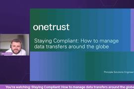 Staying Compliant- How to manage data transfers around the globe