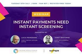Napier 13.07 Instant payments