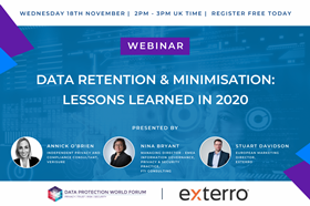 Data Retention & Minimisation 2020