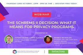 Schrems II Decision Privacy Programs