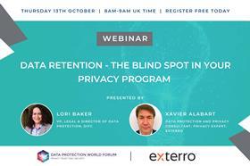 Data Retention - The blind spot in your privacy program (MEA region)