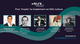 Five “musts” to implement an ESG culture