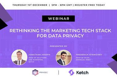 Rethinking the Marketing Tech Stack for Data Privacy | Webinar | GRC ...