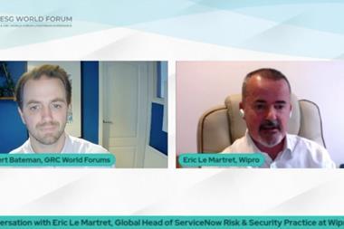 In conversation with Eric Le Martret Global Head of ServiceNow Risk & Security Practice at Wipro - ESG a game changer