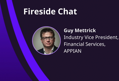 #RISK Founder Nick James in conversation with Guy Mettrick, Industry Vice President, Financial Services at APPIAN