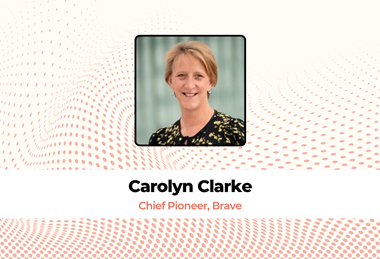 Carolyn Clarke Chief Pioneer, Brave