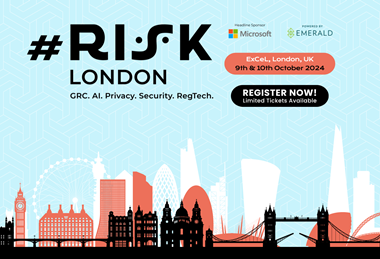 #RISK London 2024, ExCel, with Microsoft and Emerald