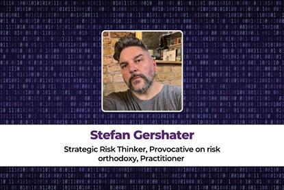 Stefan Gershater Strategic Risk Thinker, Provocative on risk orthodoxy, Practitioner