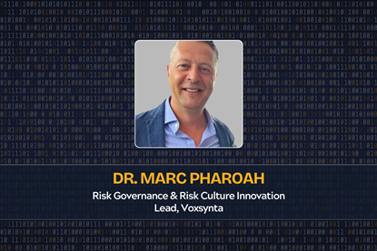 Dr. Marc Pharoah Risk Governance & Risk Culture Innovation Lead, Voxsynta