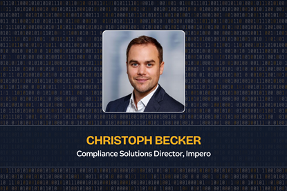 Christoph Becker Compliance Solutions Director, Impero