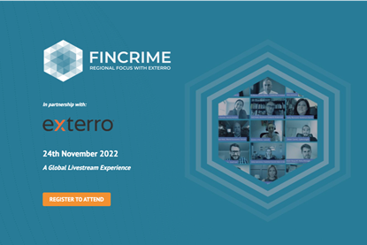 FinCrime Regional Focus with Exterro hero