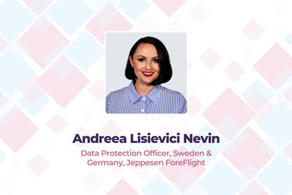 Andreea Lisievici Nevin Data Protection Officer, Sweden & Germany, Jeppesen ForeFlight