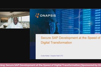 Secure SAP Development at the Speed of Digital Transformation