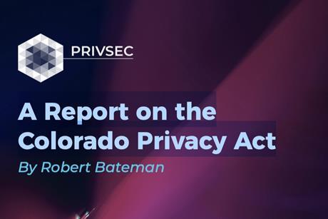 A Report on the Colorado Privacy Act