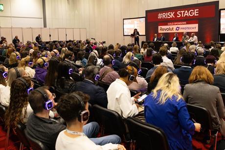 Standing room only at #RISK Expo Europe content stages