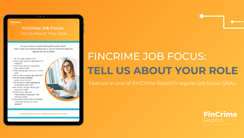 FinCrime Job-Role Focus