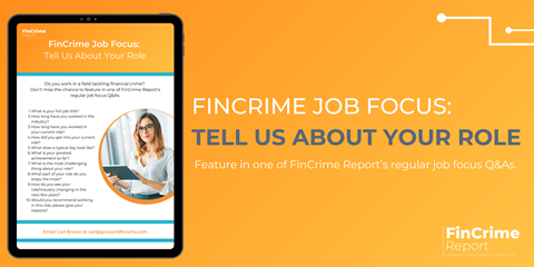 fincrime job focus Q&A 