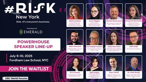 Risk New York Speakers