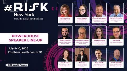 #RISK New York - Speakers updated