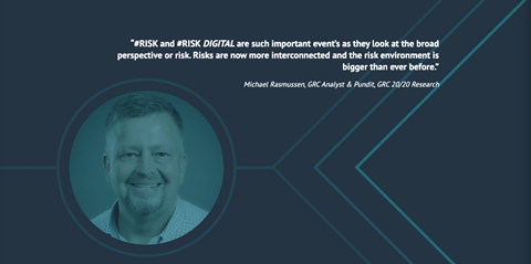 #risk digital Michael Rasmussen Hero