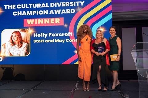 The Cultural Diversity Champion Award winner 2023 - Holly Foxcroft