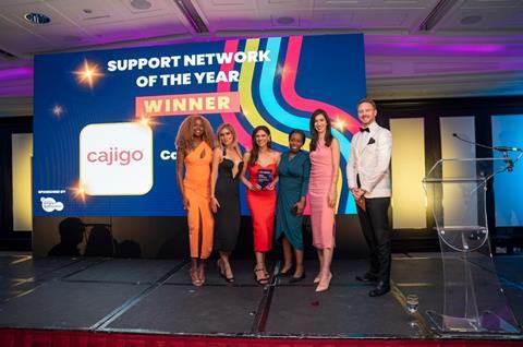 Suport Network of the Year Award winner 2023 - Cajigo